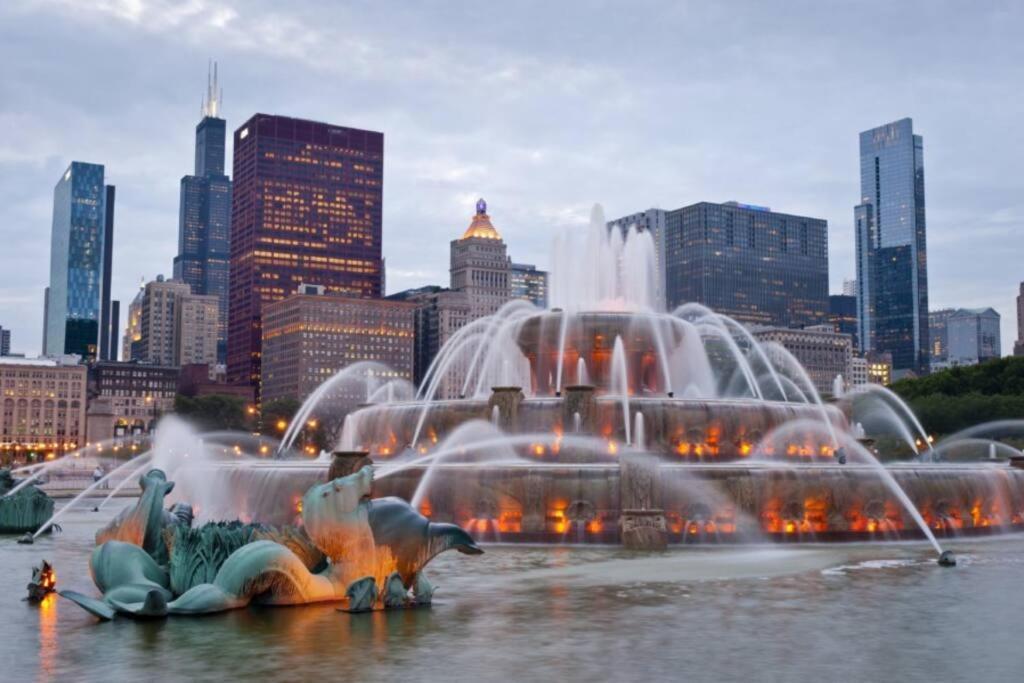 Chicago 2Br Suite Perfect For Convention And Business Trips Near Mccormick Place, Arena, Soldier Field And Grant Park Чикаго Экстерьер фото
